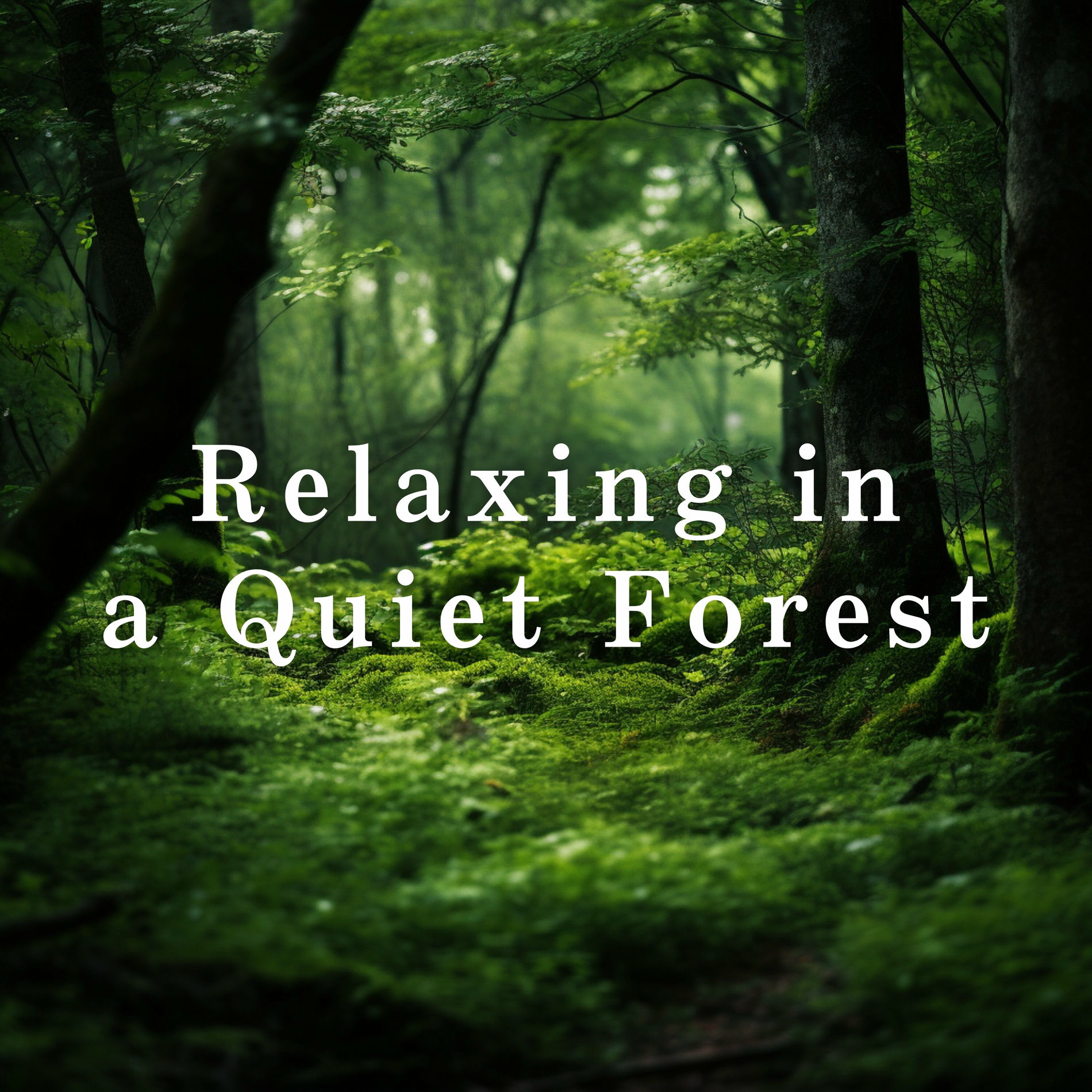 Album cover of Relaxing in a Quiet Forest