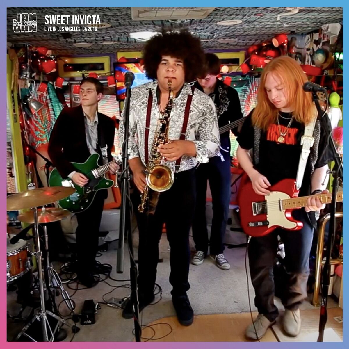 Album cover of Jam in the Van - Sweet Invicta (Live Session, Los Angeles, CA, 2016)