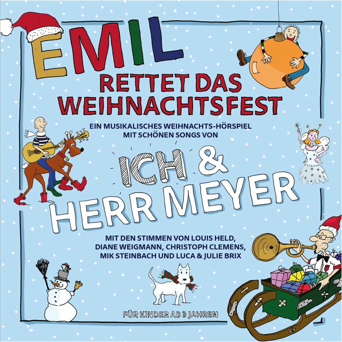 Album cover of Emil rettet das Weihnachtsfest (Hörspiel)