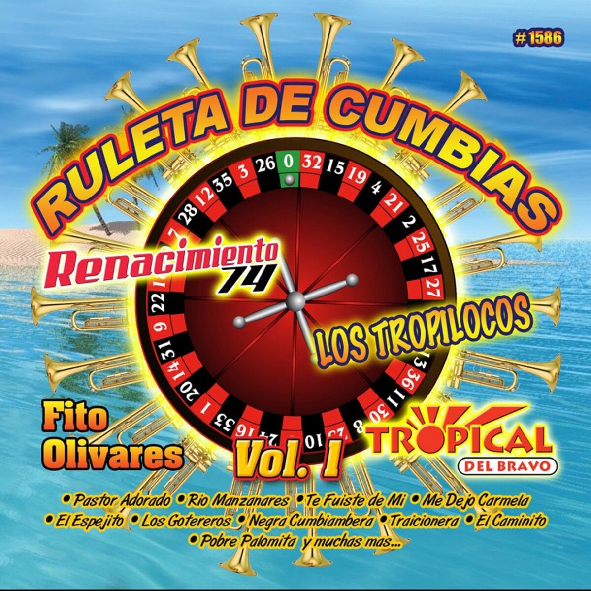 Album cover of Ruleta de Cumbias, Vol. 1