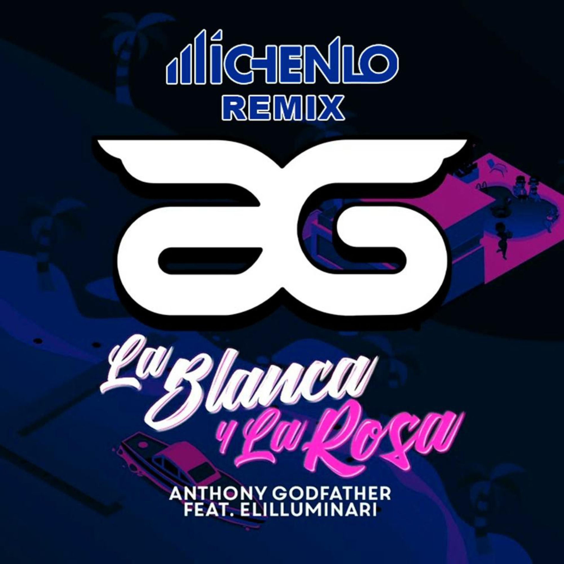Album cover of La blanca y la rosa (Michenlo Remix)