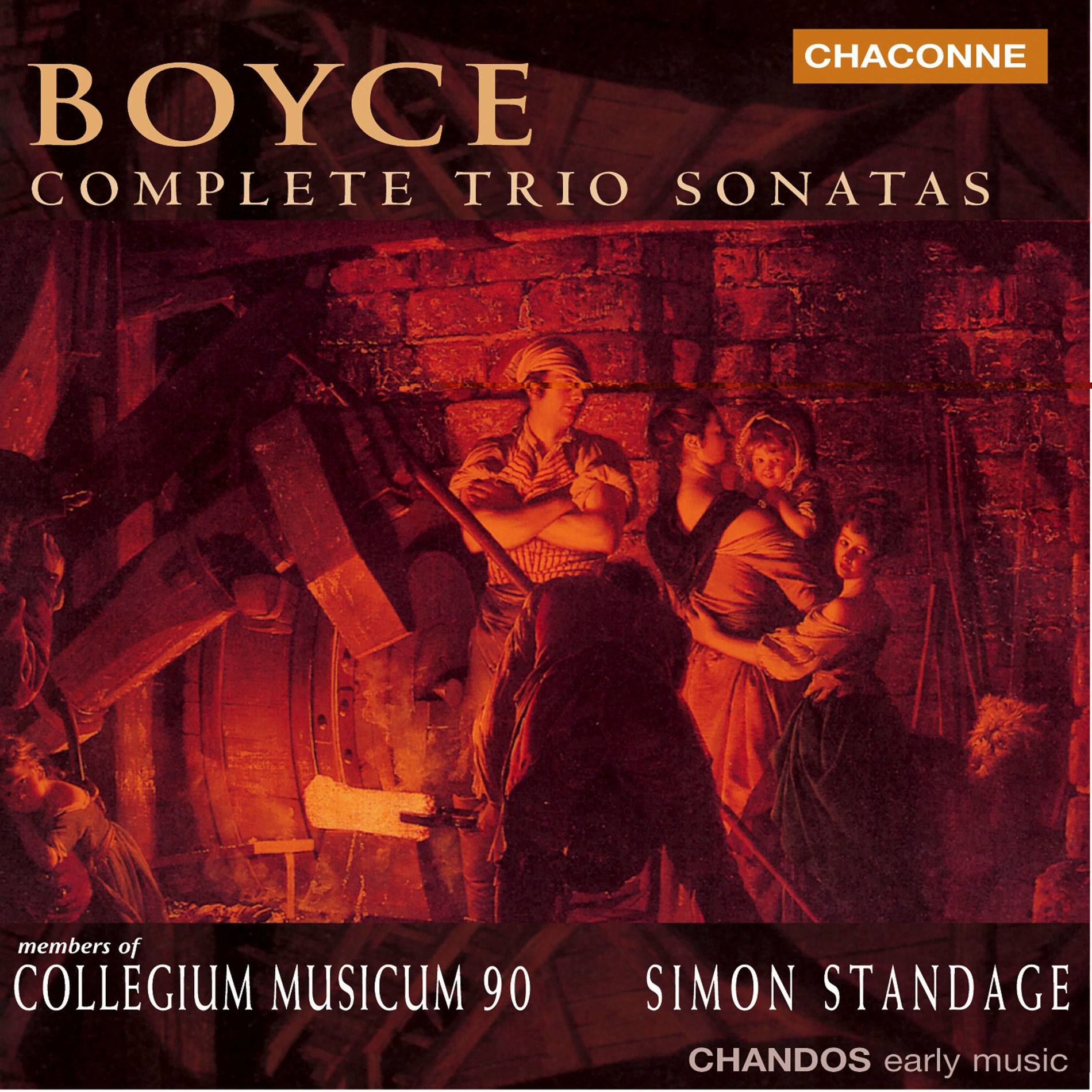 Album cover of Boyce: Trio Sonatas