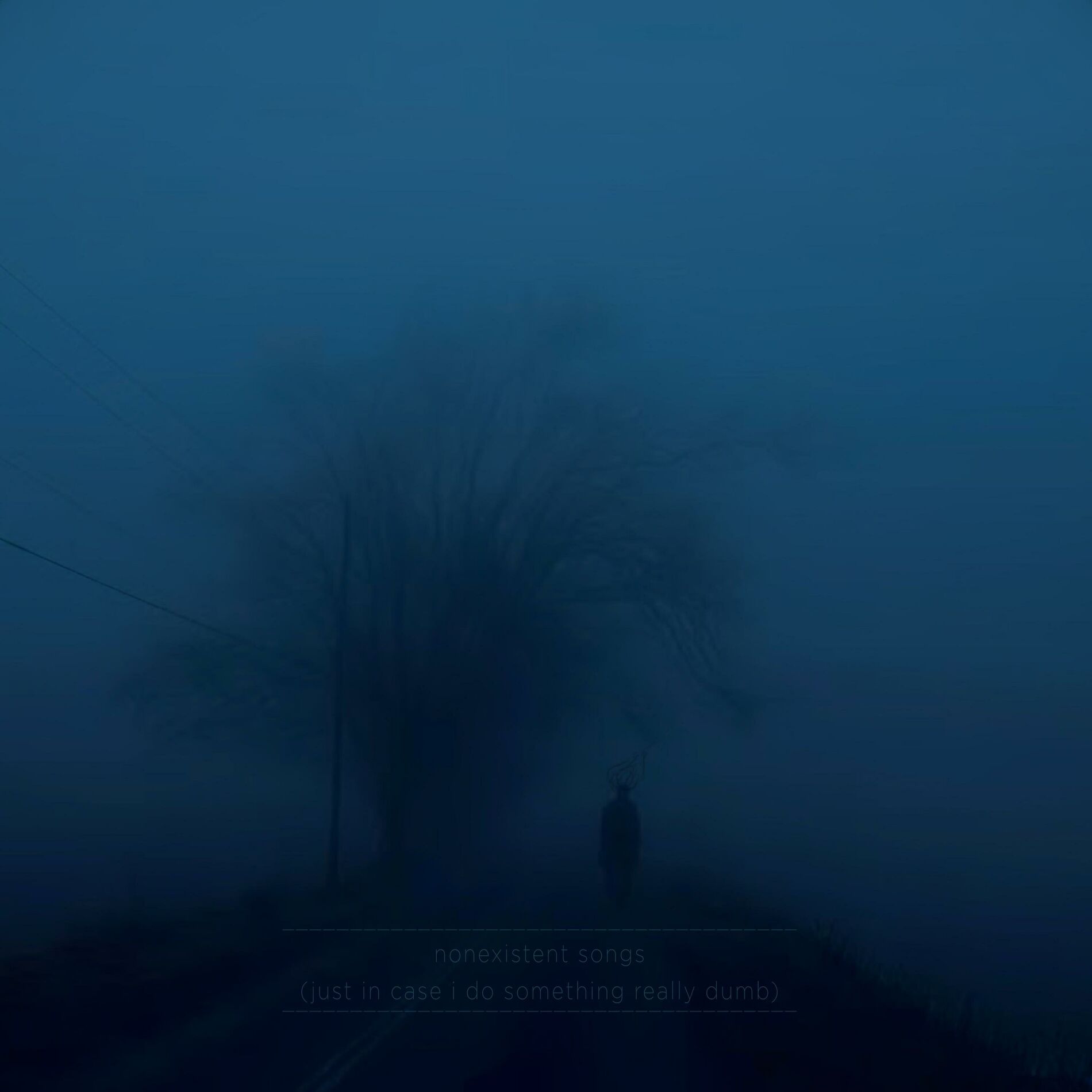 Album cover of Nonexistent songs (just in case I do something really dumb)