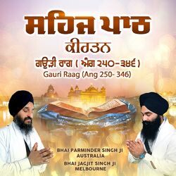 Cover of Sehaj Path Kirtan Gauri Raag Ang 250-346