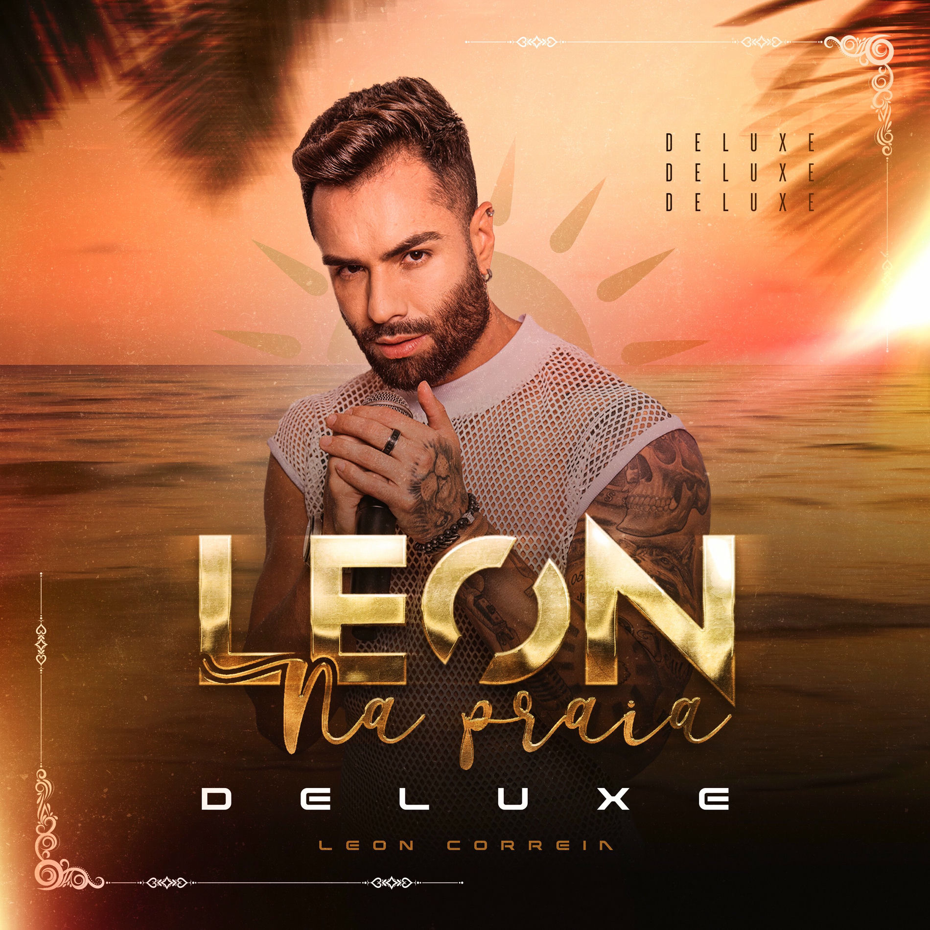 Album cover of Leon na Praia (Deluxe) (Ao Vivo)