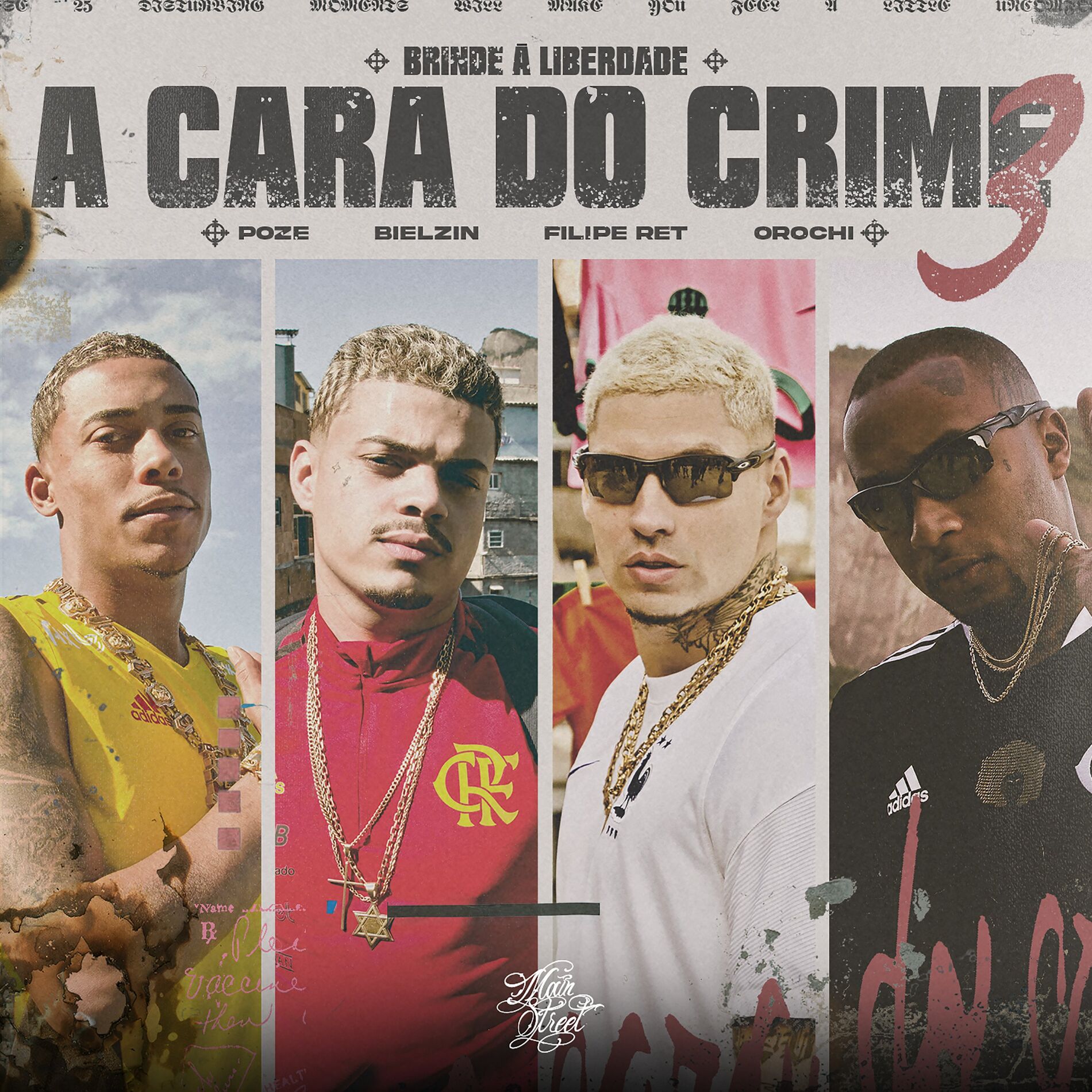 Album cover of A Cara do Crime 3 (Brinde à Liberdade)