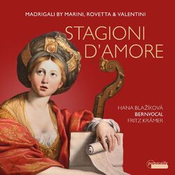 Cover of Stagioni d'amore: Madrigali by Marini, Rovetta & Valentini