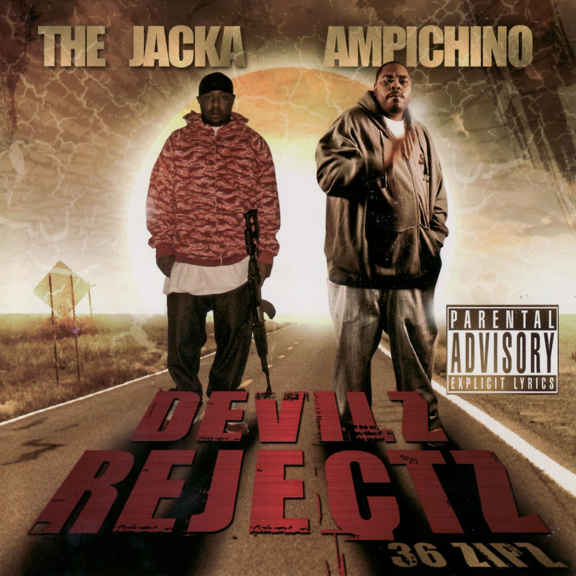 Album cover of Devilz Rejectz - 36 Zipz