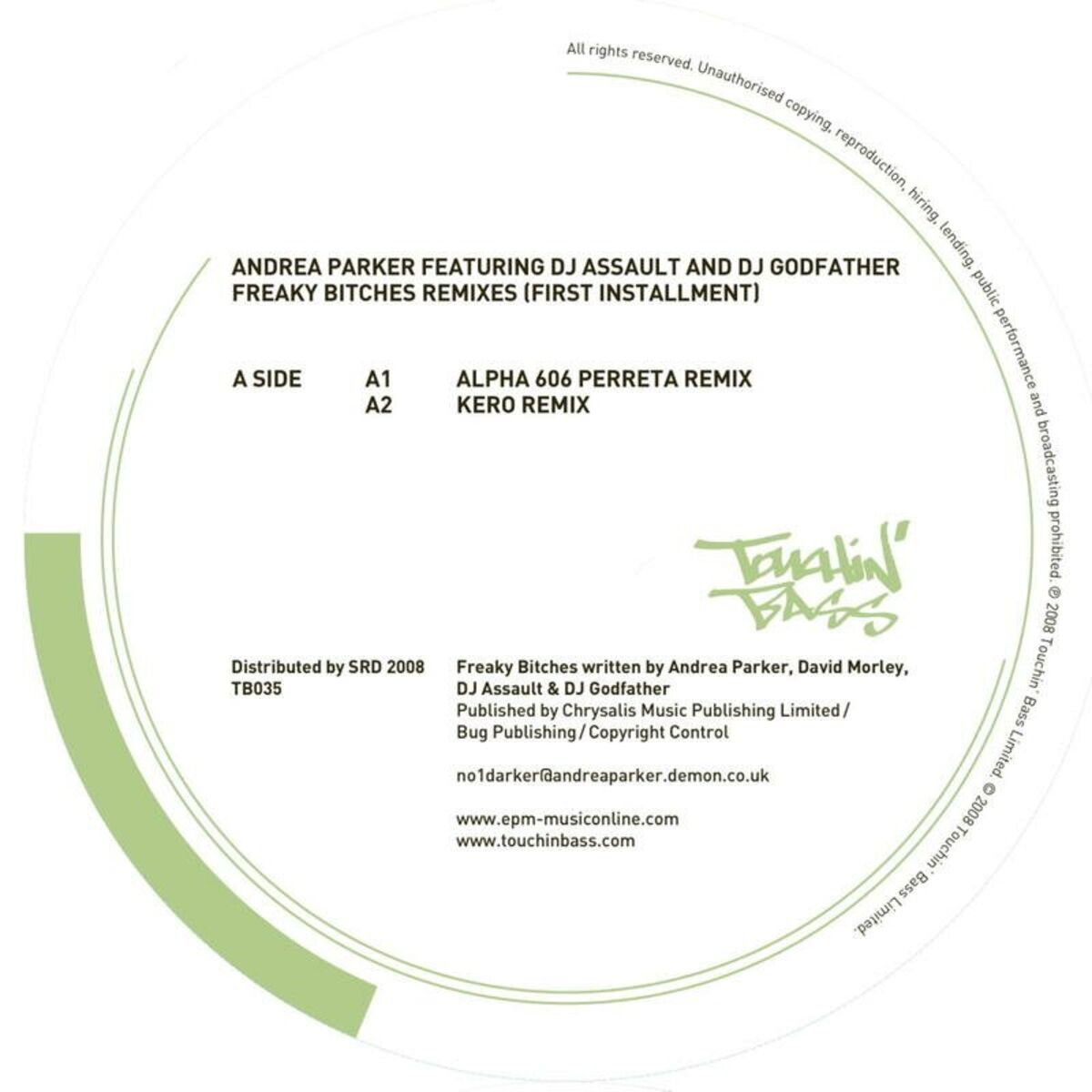 Album cover of Freaky Bitches Remixes (first installment)