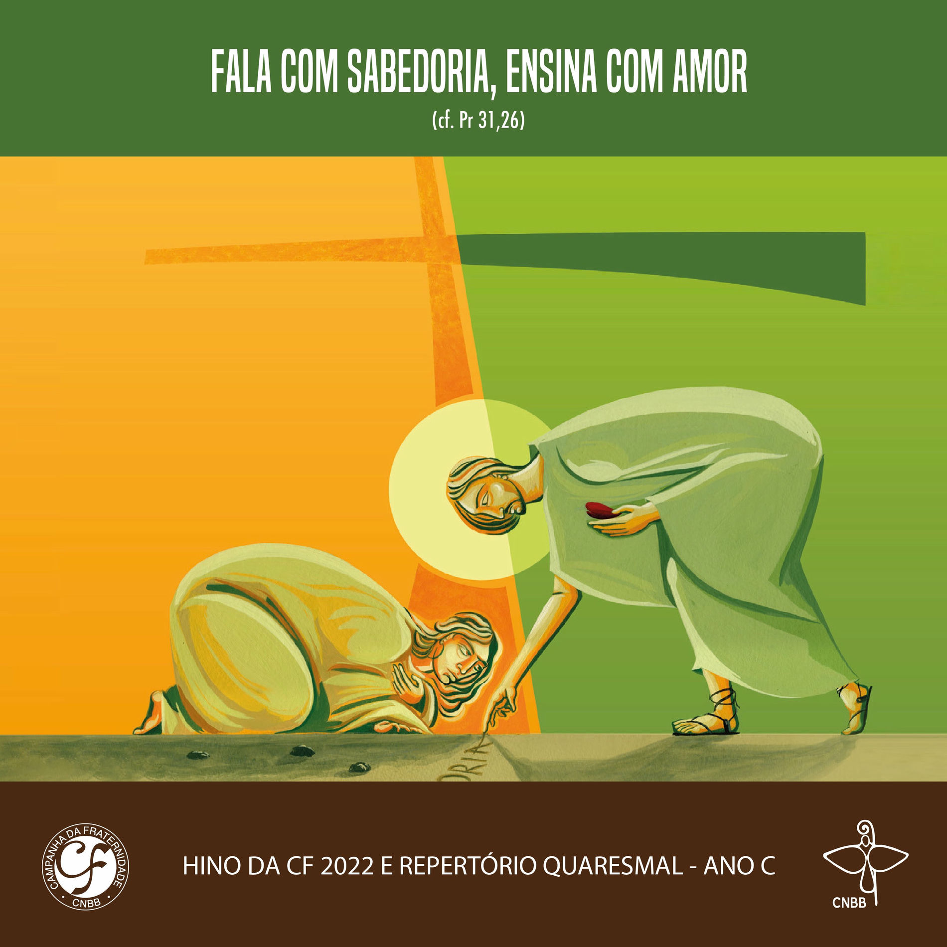 Album cover of Hino da Campanha da Fraternidade 2022 e Repertório Quaresmal - Ano C