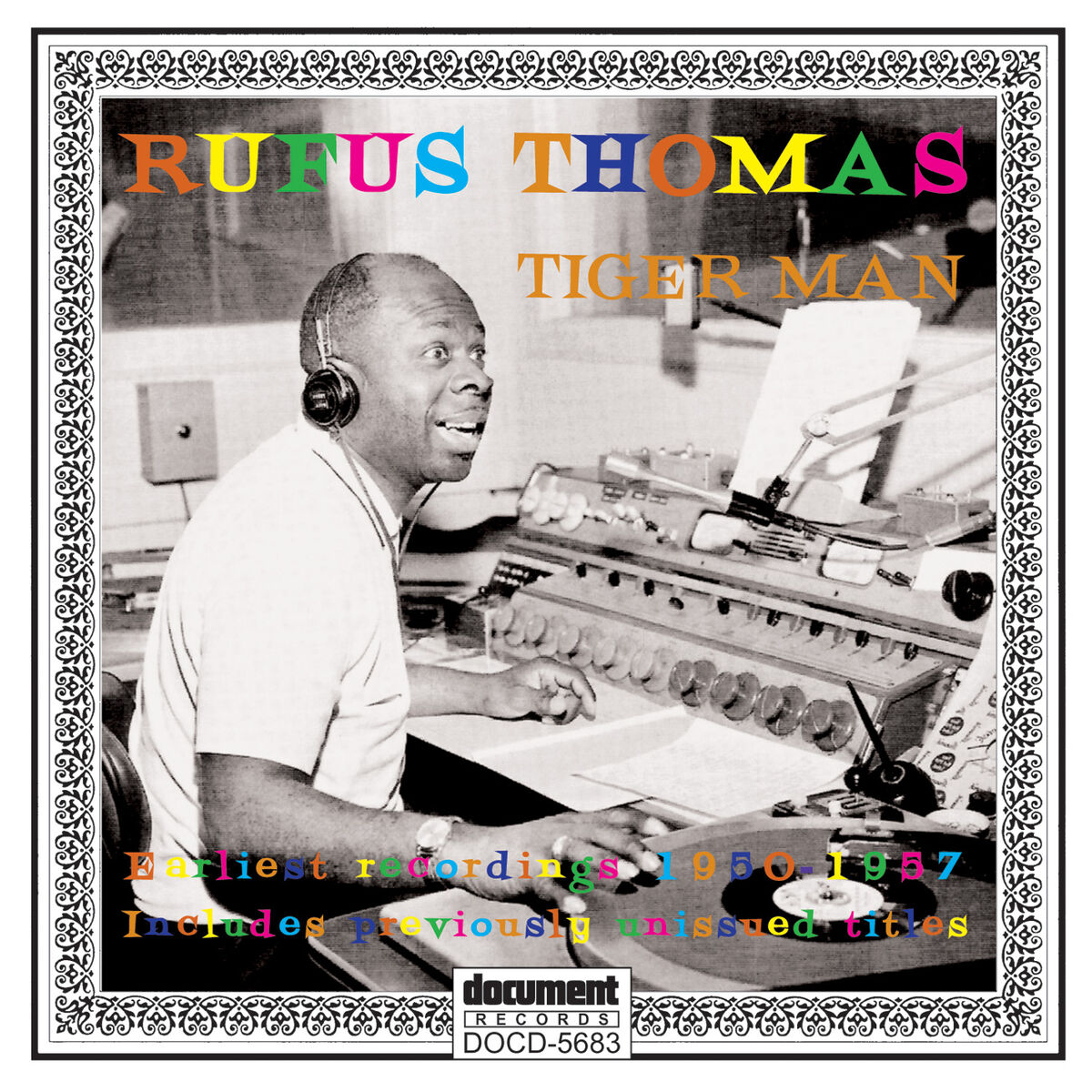 Album cover of Rufus Thomas - Tiger Man (1950 - 1957)