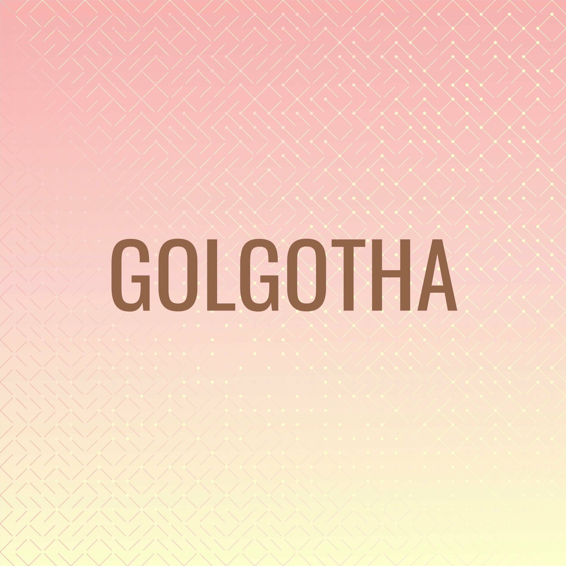Album cover of Golgotha