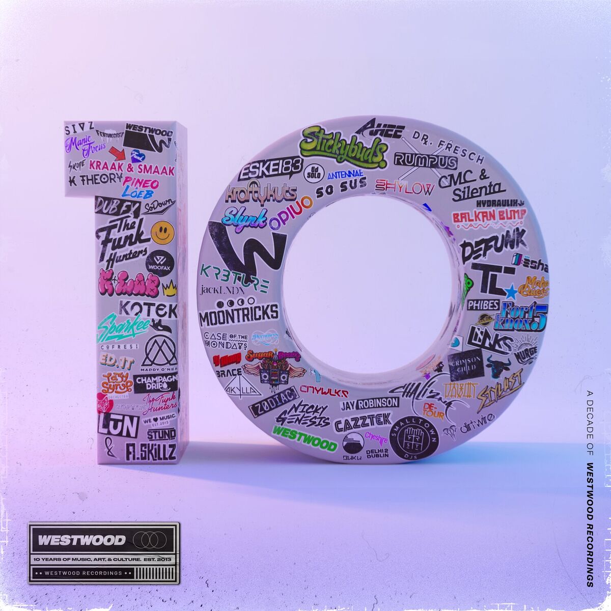 Album cover of 10 Years of Westwood Recordings