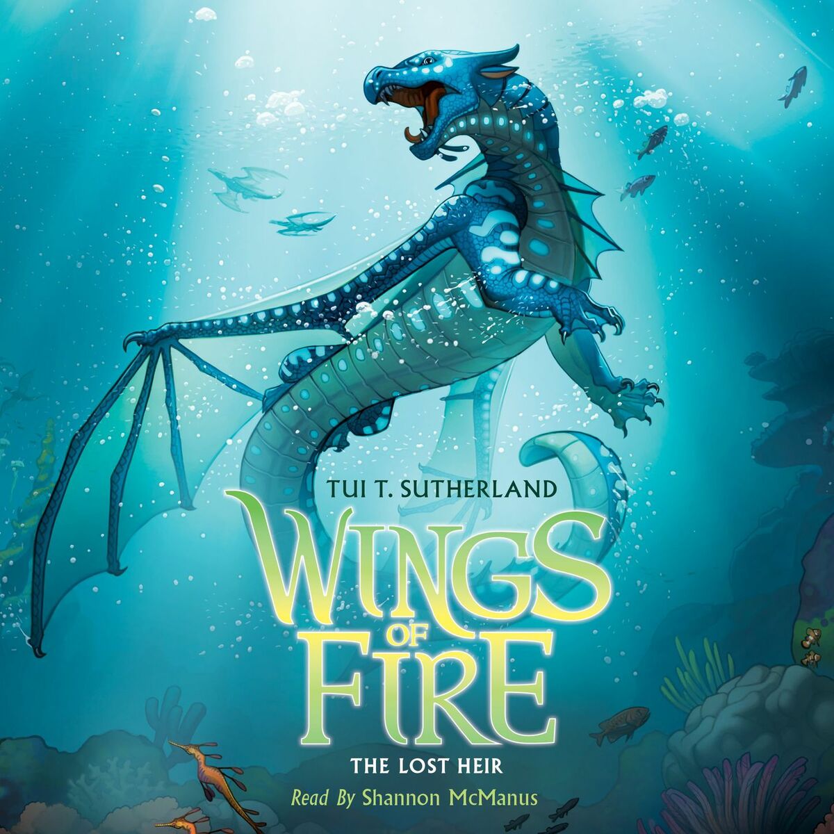 Album cover of The Lost Heir - Wings of Fire 2 (Unabridged)