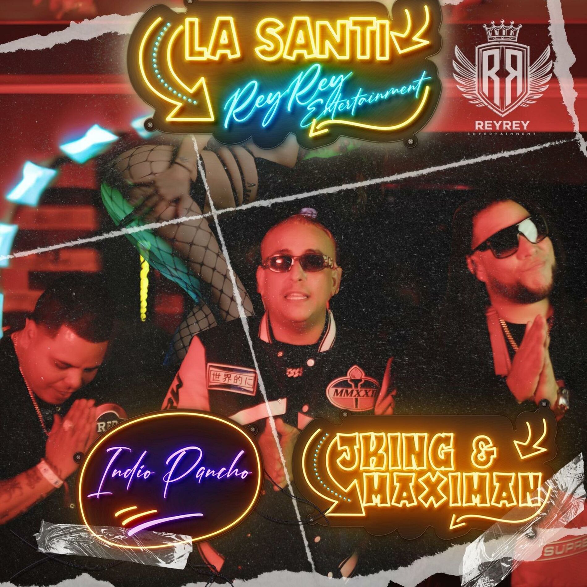 Album cover of La Santi (feat. Indio Pancho Ft. J King y Máximan)
