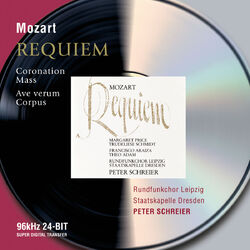 Cover of Mozart: Requiem; Coronation Mass; Ave Verum Corpus