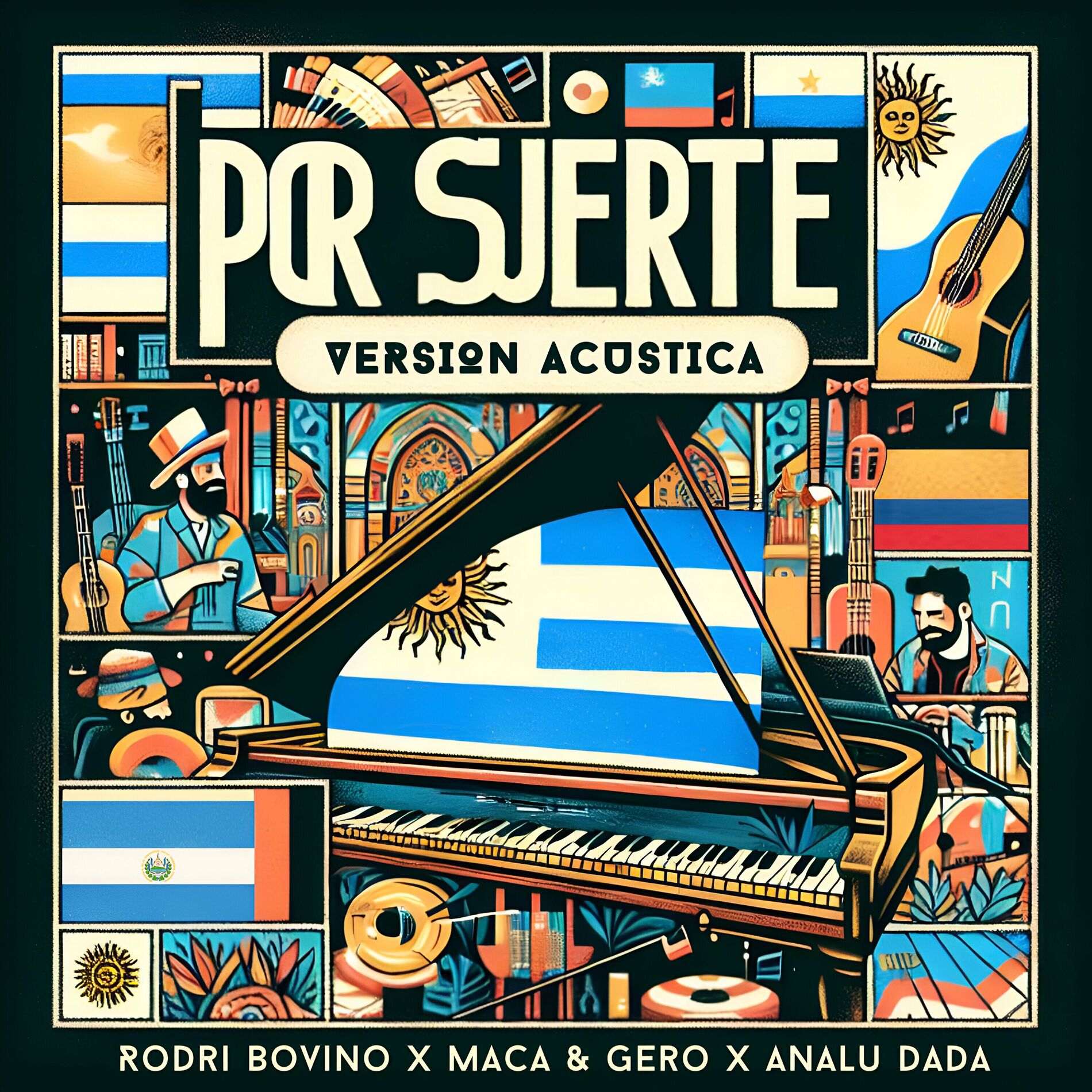 Album cover of Por Suerte (acústica)