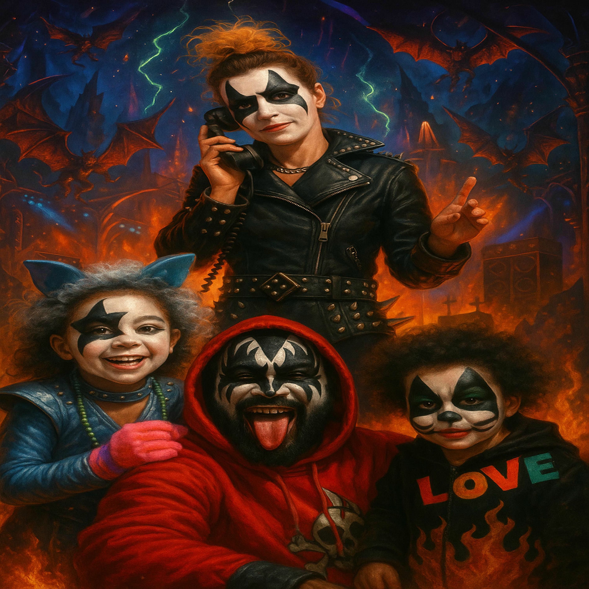 Album cover of Rockstar Fam (feat. Riah B, Princess & Kazmula)