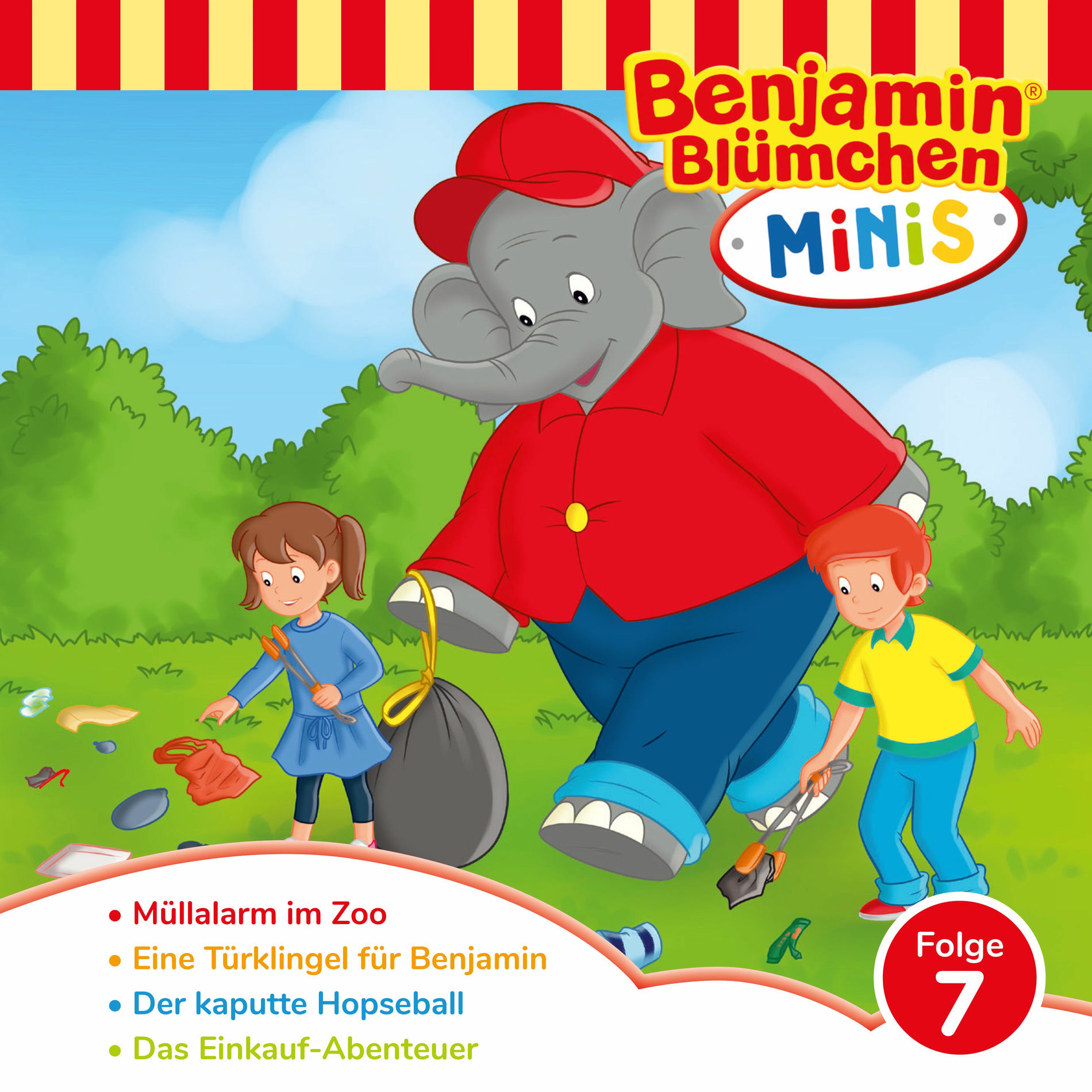 Album cover of Benjamin Minis - Folge 7: Müllalarm im Zoo