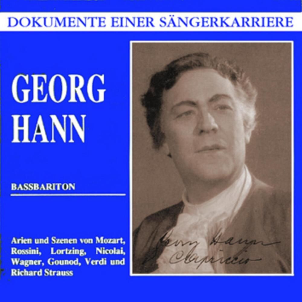 Picture of Dokumente einer Sängerkarriere - Georg Hann