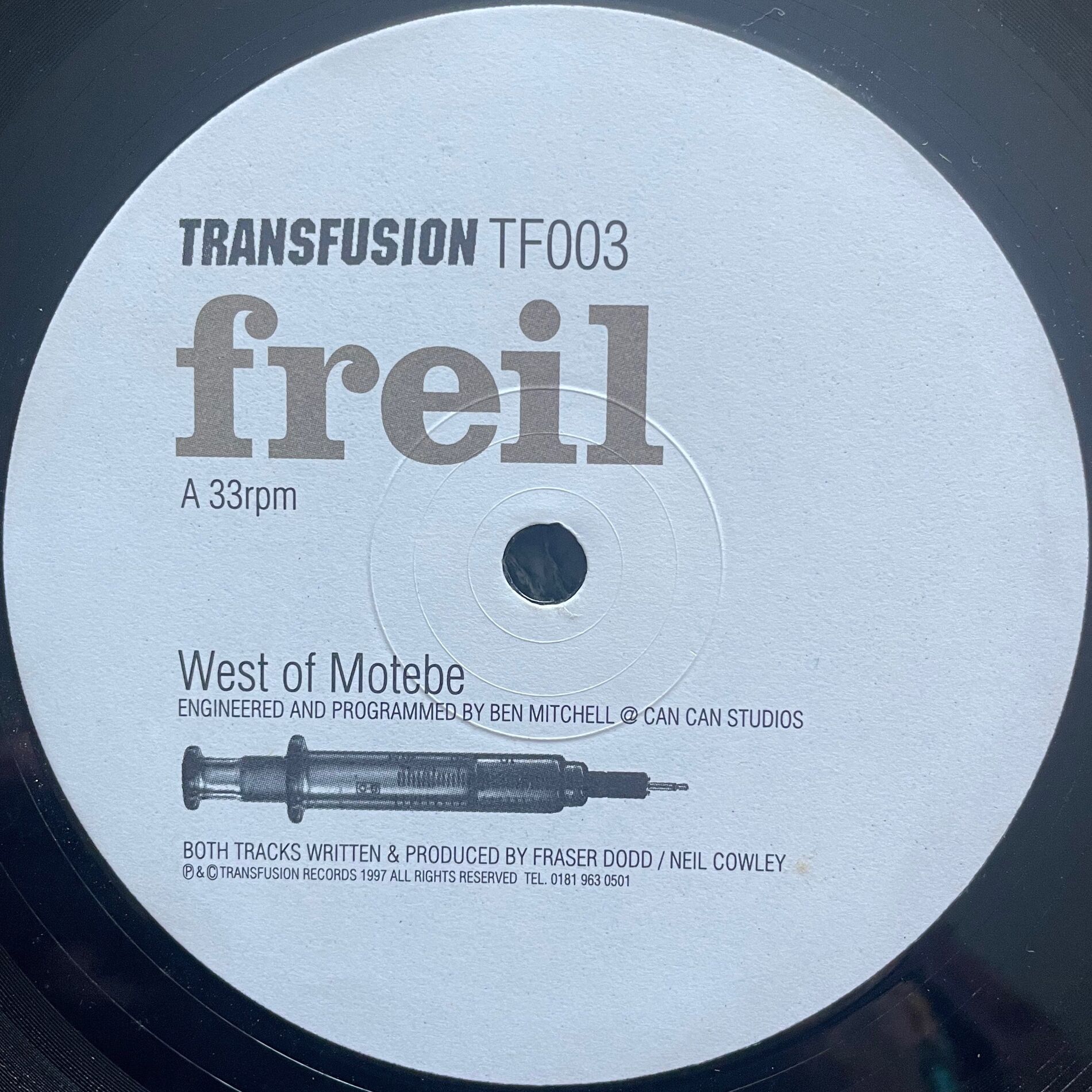 Album cover of West of Motebe (Freil Me Down Mix)
