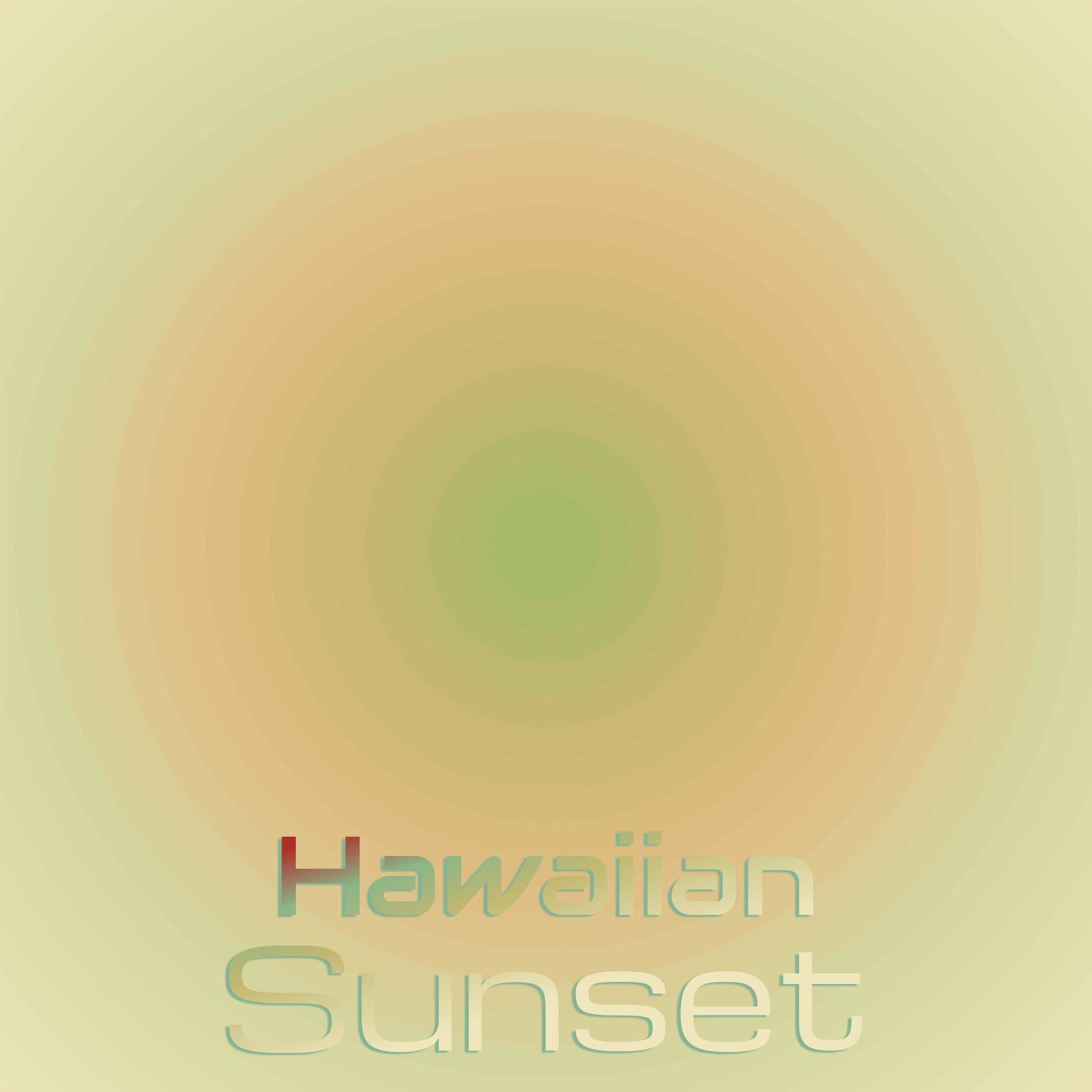 Album cover of Hawaiian Sunset
