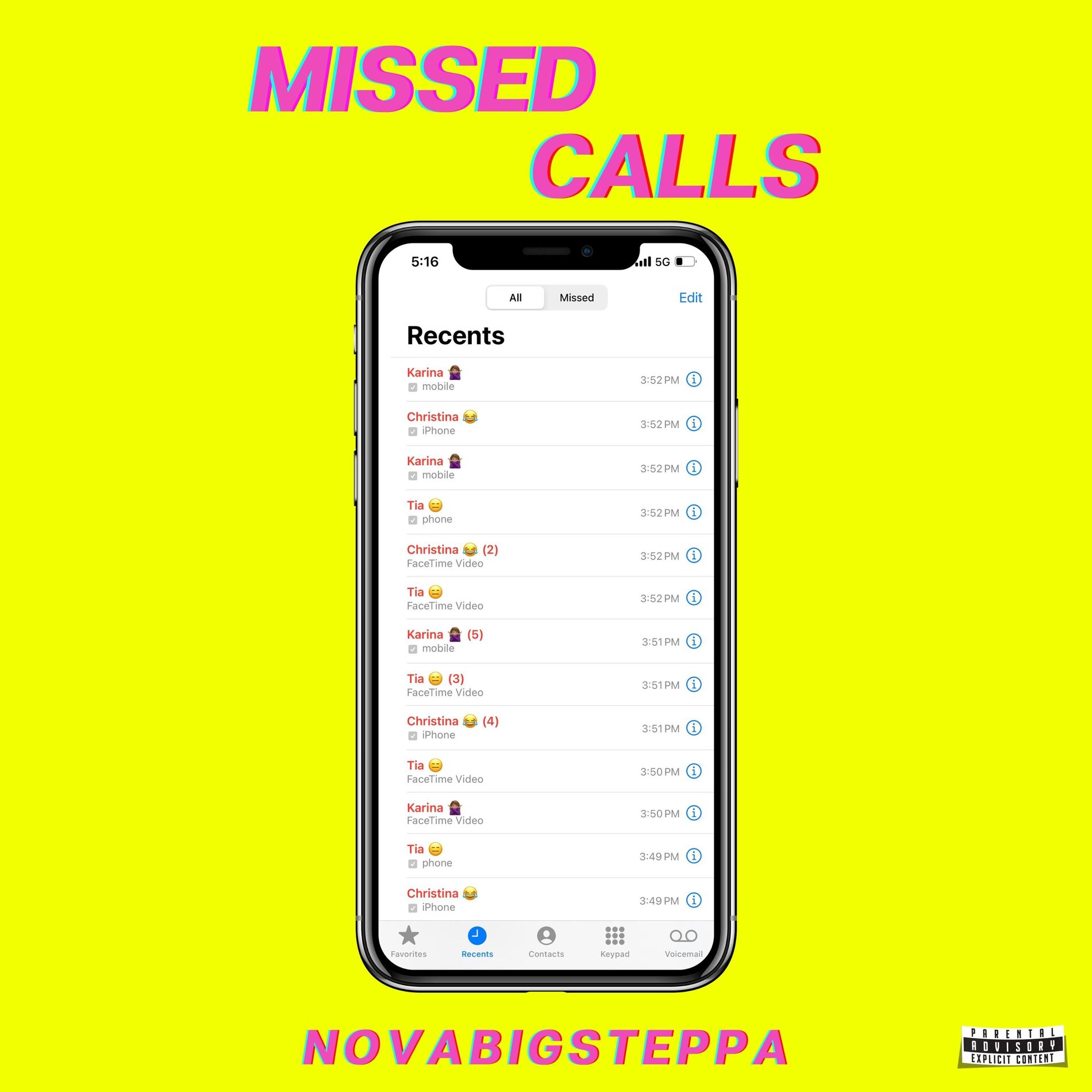 Album cover of Missed Calls