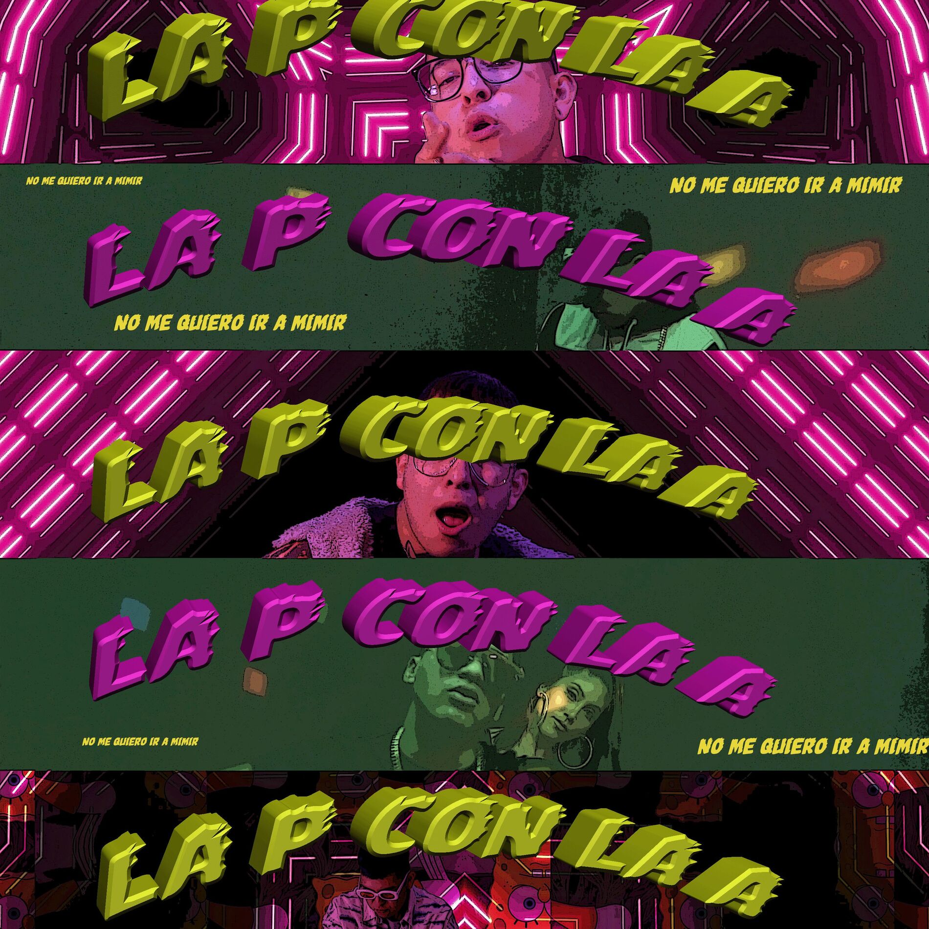 Album cover of La P con la A