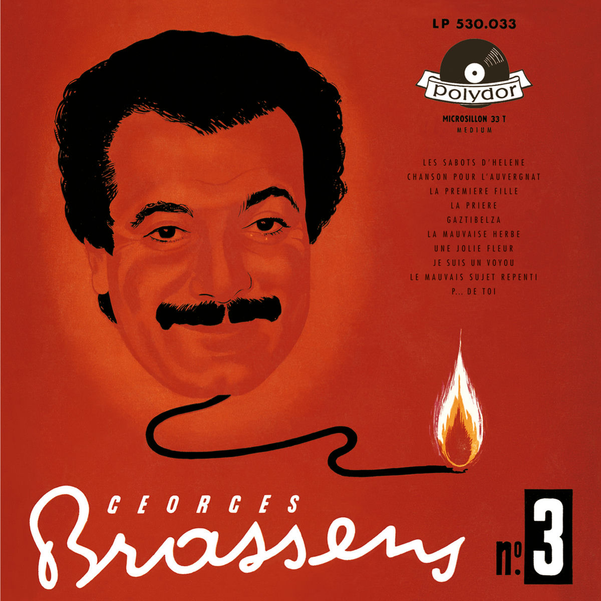 Album cover of Georges Brassens sa guitare et les rythmes N°3