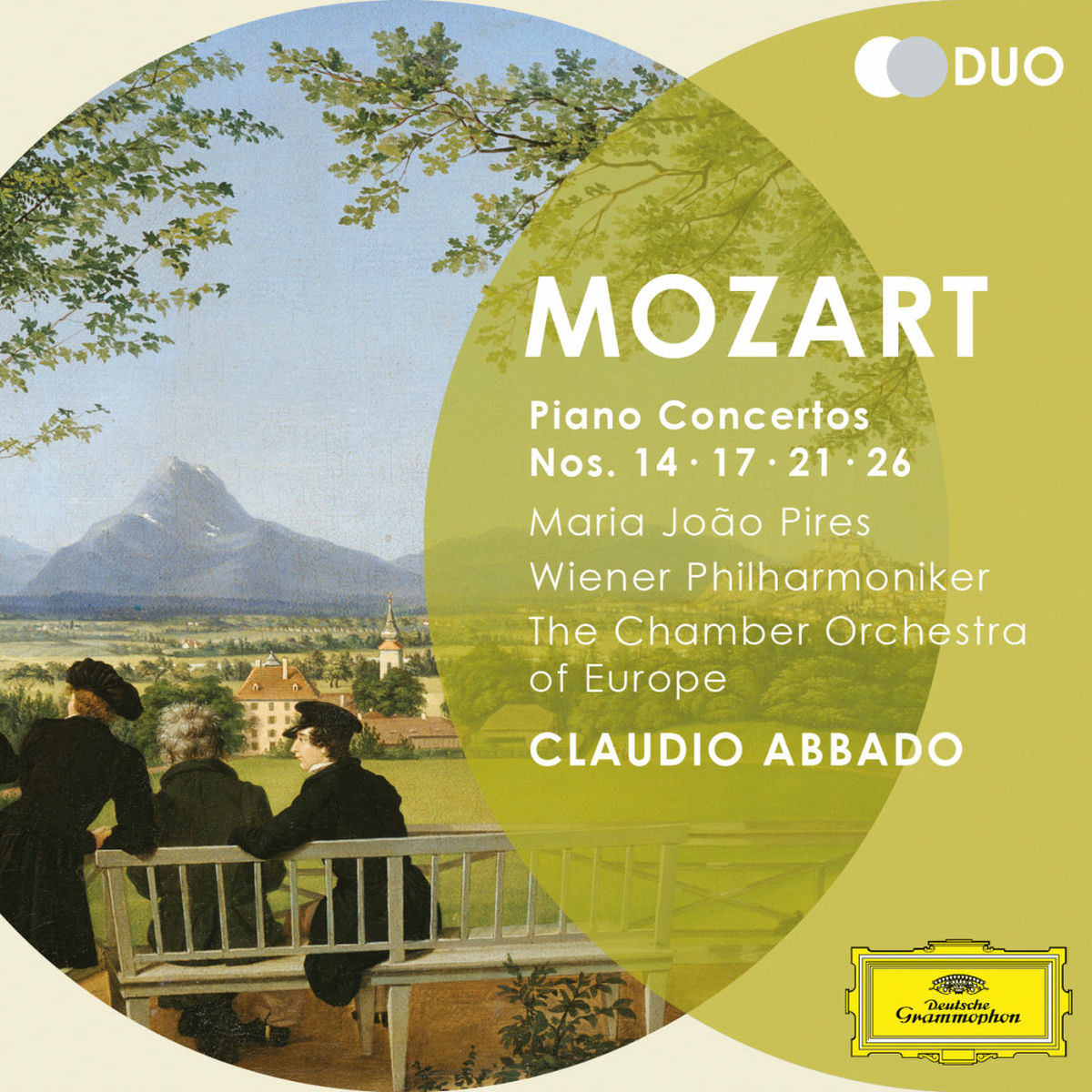 Album cover of Mozart: Piano Concertos Nos.14, 17, 21 & 26