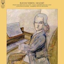 Cover of Mozart: Piano Concerto No. 12 & Piano Trio, K. 502