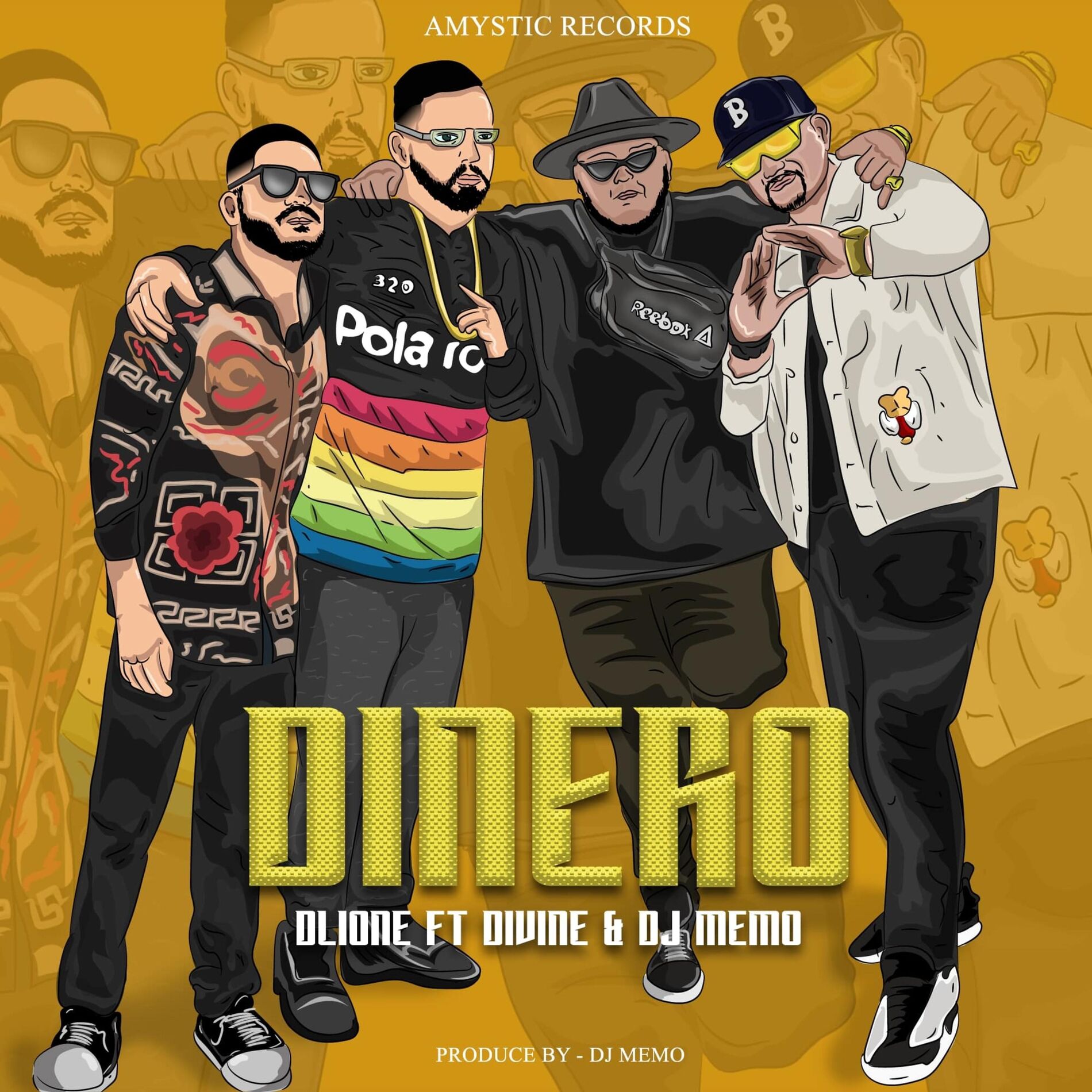 Album cover of Dinero (feat. Divine & DJ Memo)