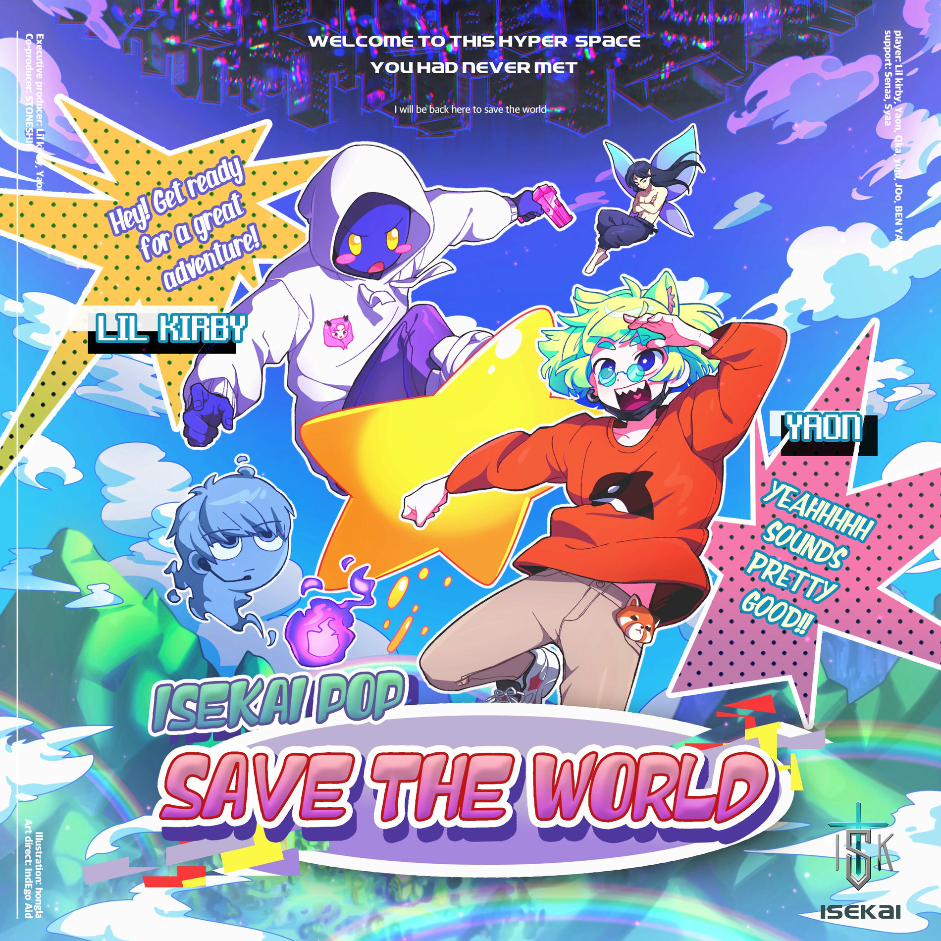 Album cover of ISEKAI POP: SAVE THE WORLD