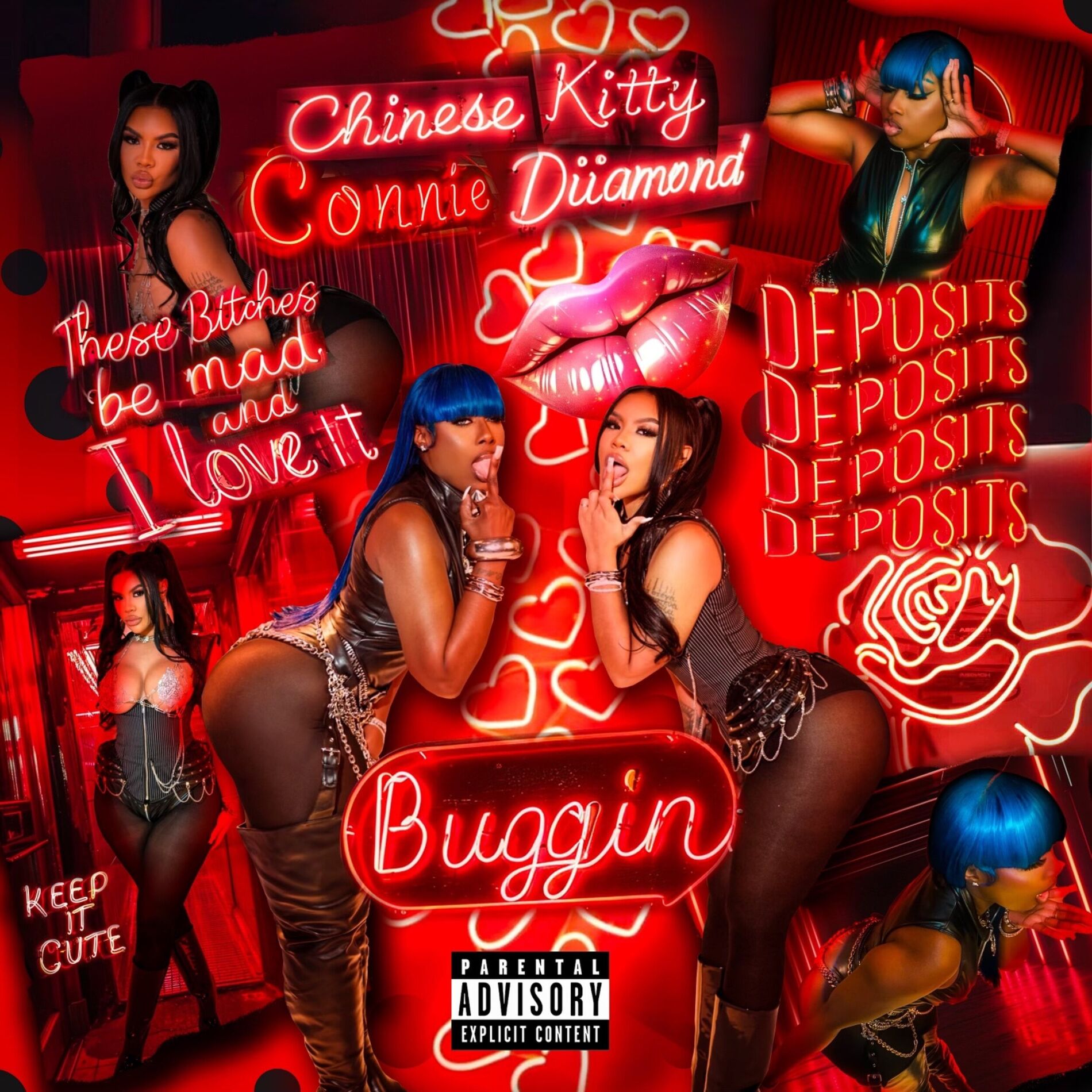 Album cover of BUGGIN (feat. Connie Diiamond)