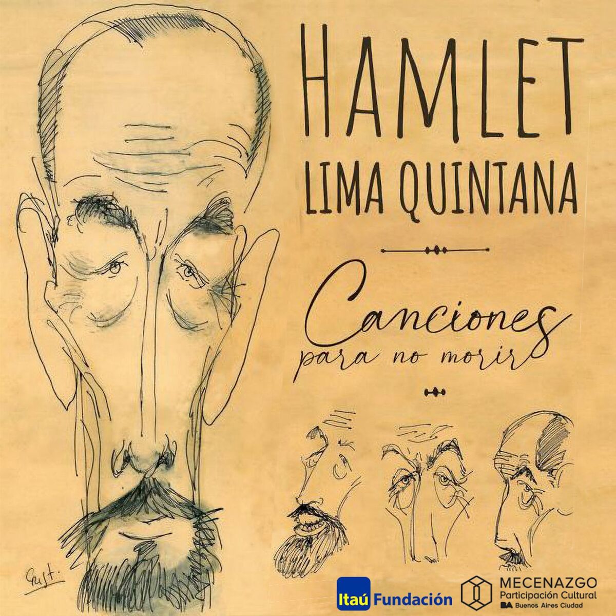 Album cover of Centenario Hamlet Lima Quintana, Vol 1: Canciones para no morir