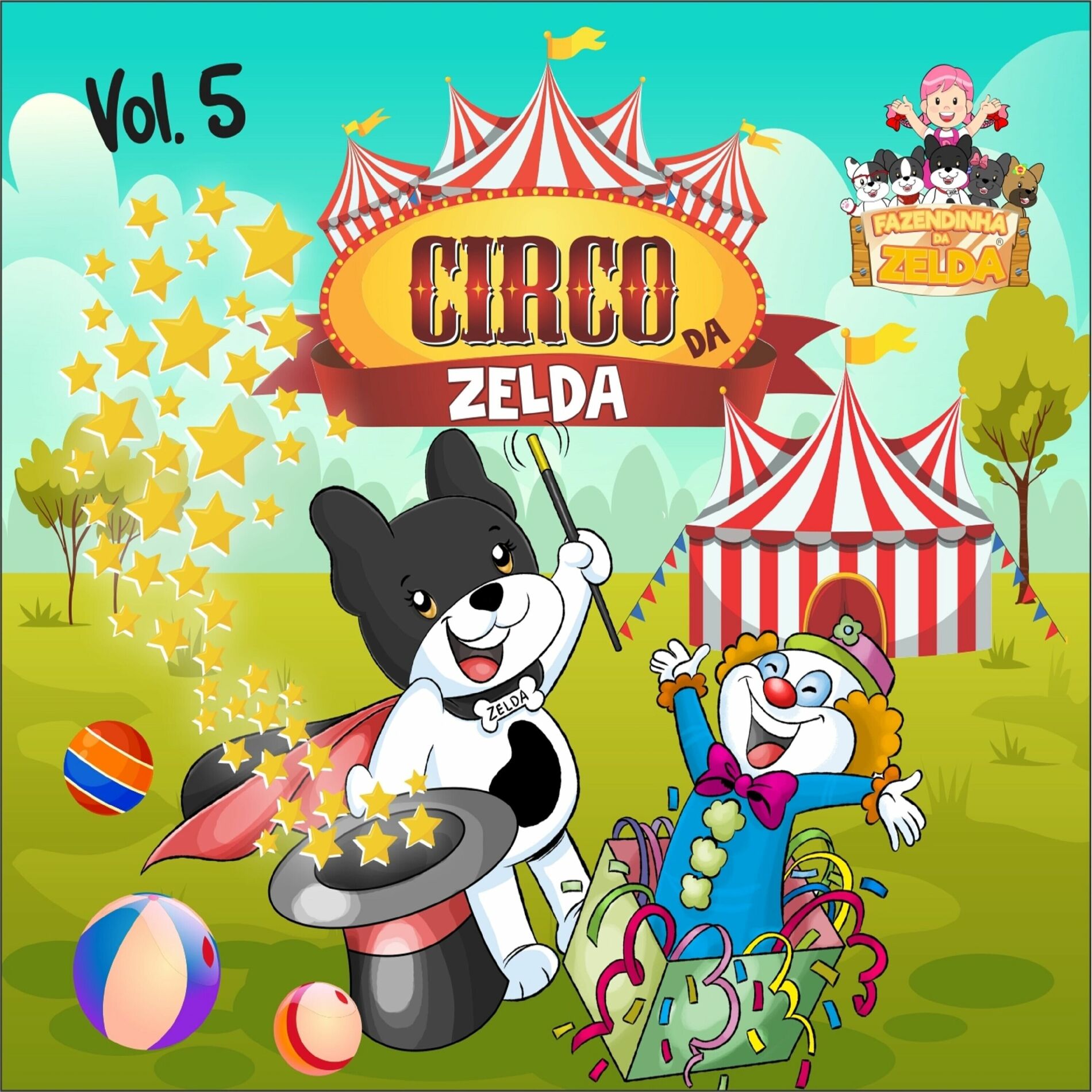 Album cover of Circo da Fazendinha Volume 5