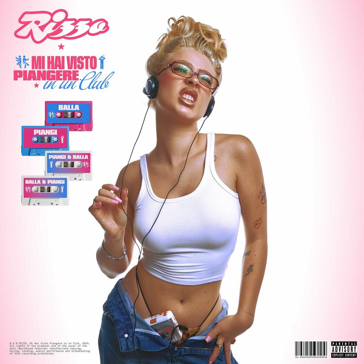 Album cover of Mi hai visto piangere in un club