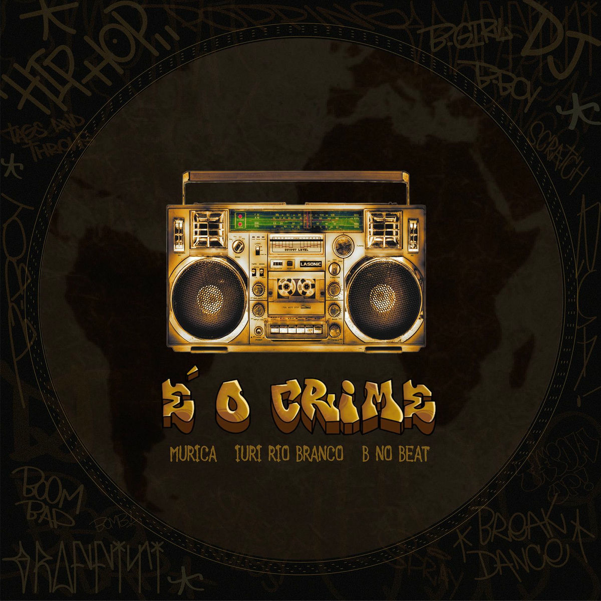 Album cover of É o Crime