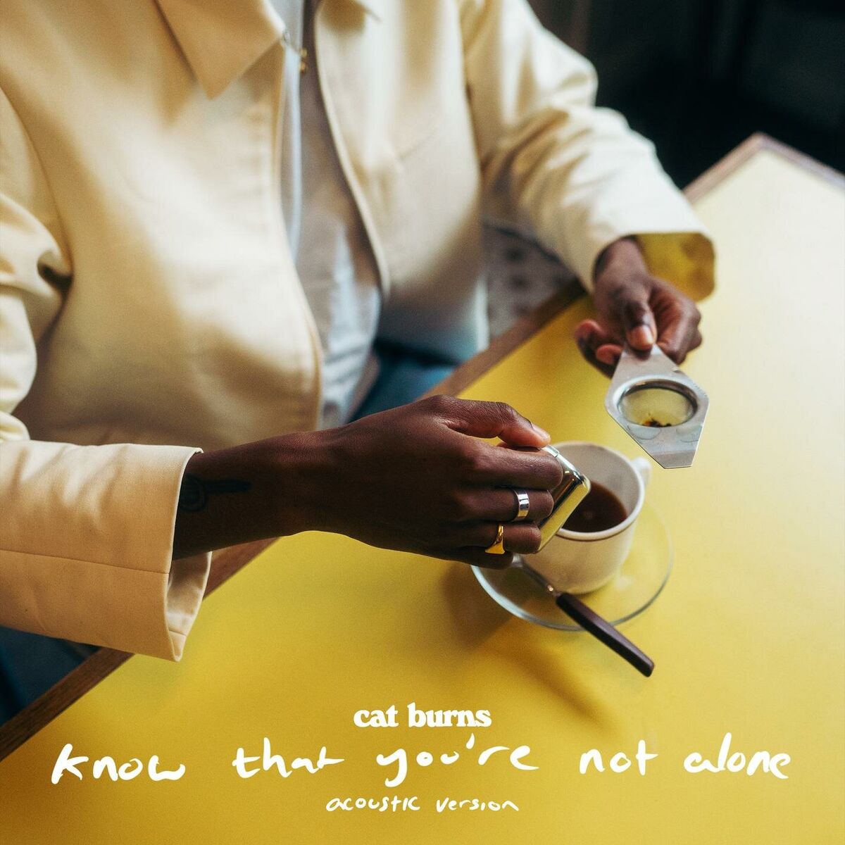 Album cover of know that you're not alone