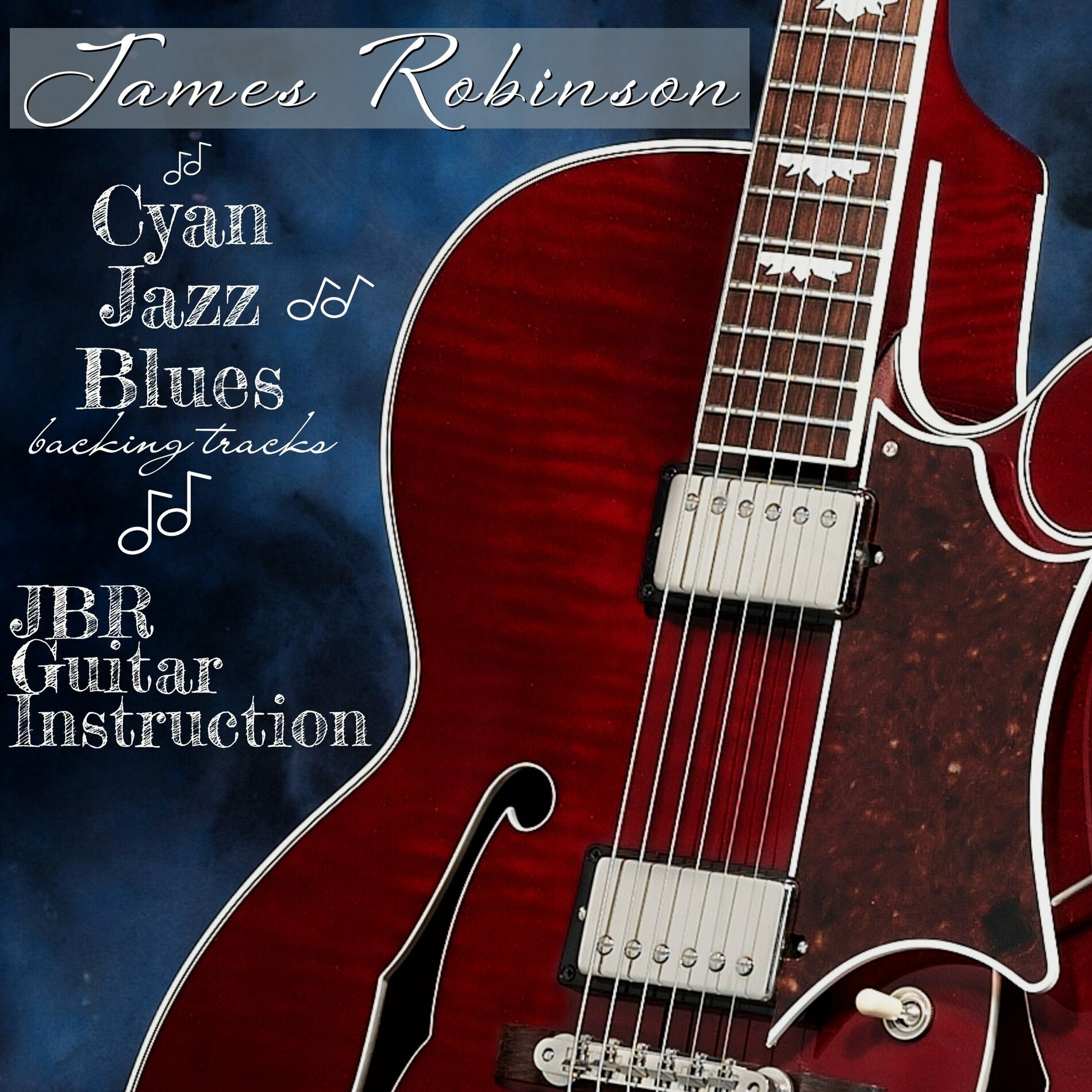 Album cover of Cyan Jazz Blues Backing Tracks