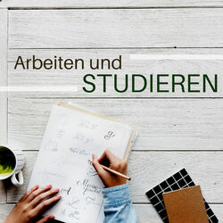 Cover of Arbeiten und Studieren - 25 Songs zum Lernen, Konzentrationsmusik für Kinder