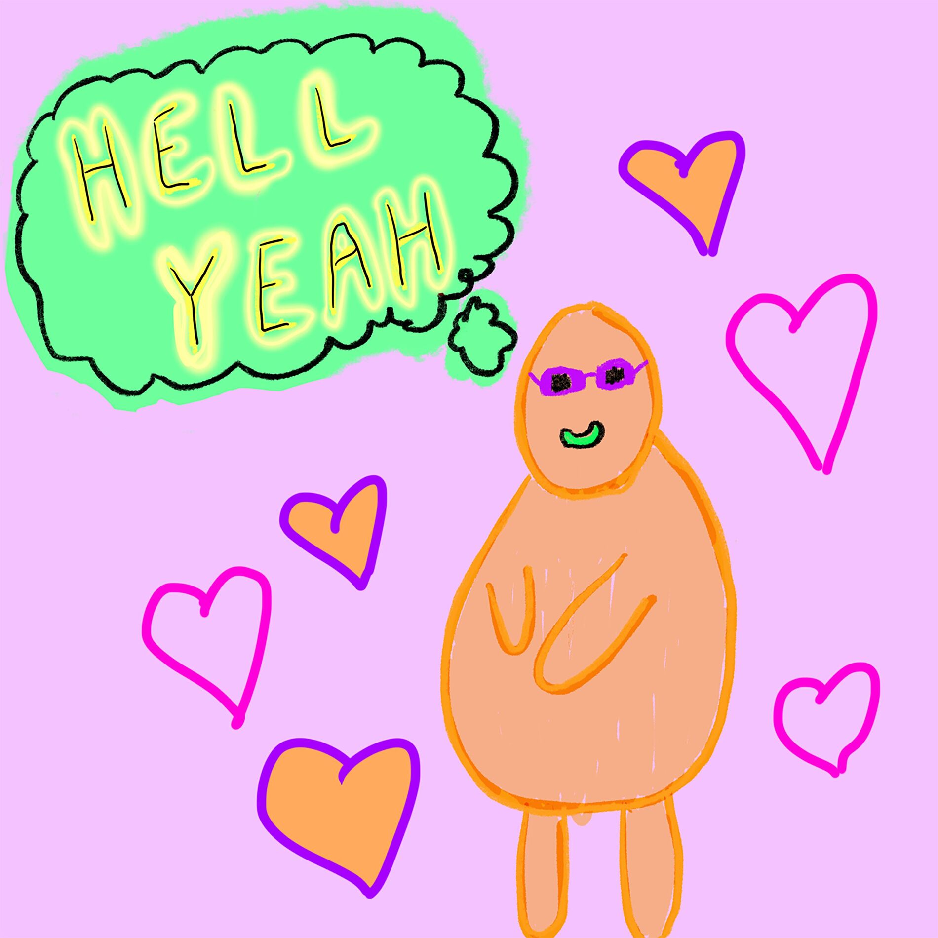 Album cover of hell yeah