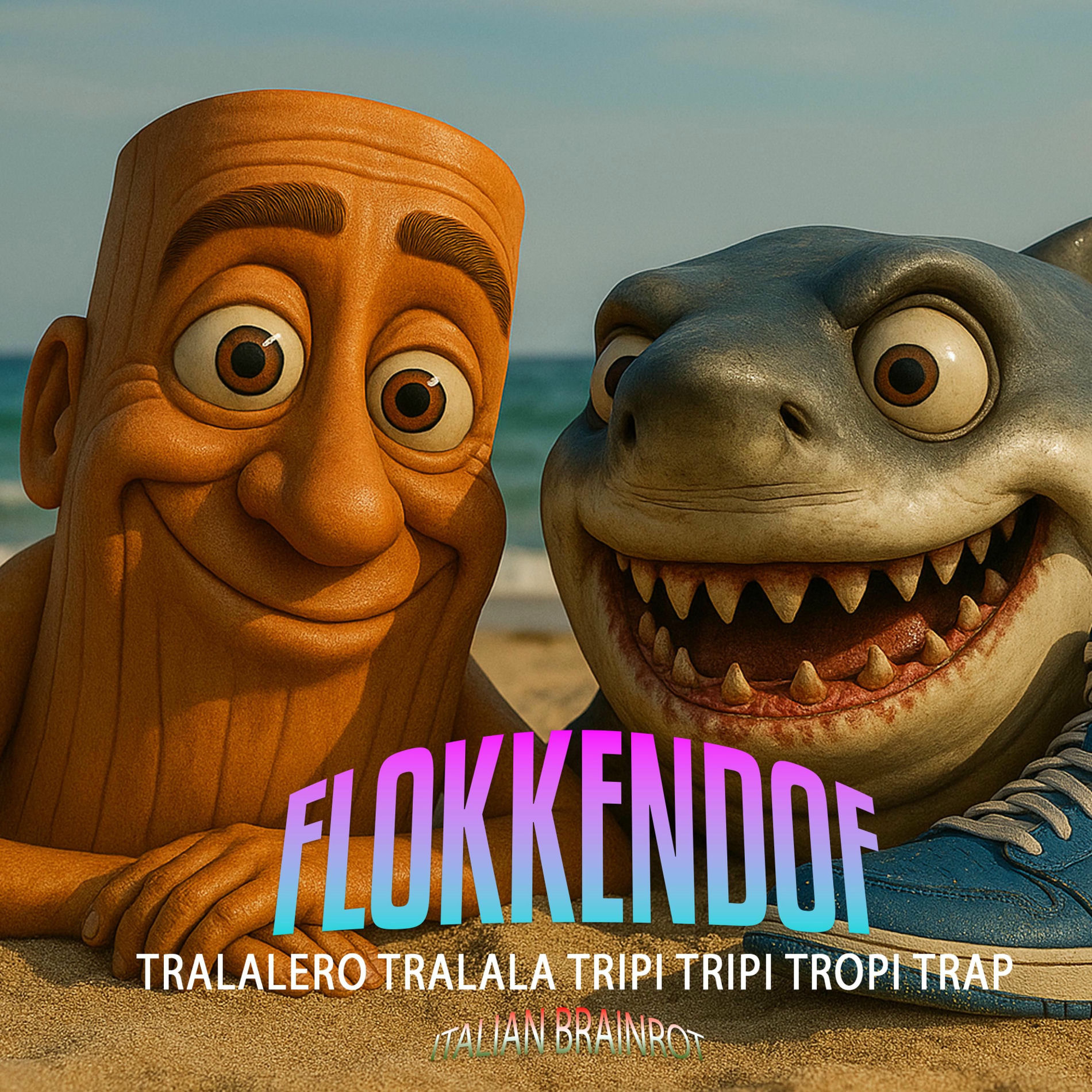 Album cover of Tralalero Tralala Tripi Tripi Tropi Trap (Italian Brainrot)