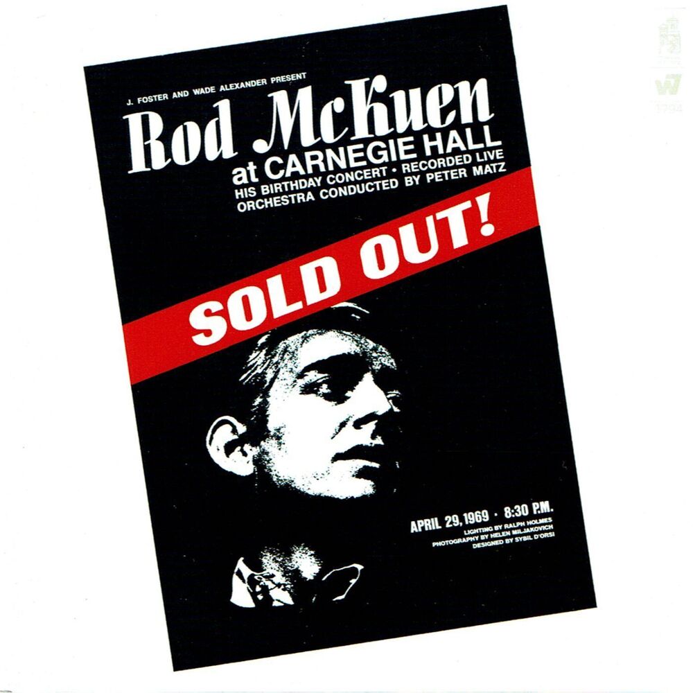 Picture of Sold Out at Carnegie Hall.