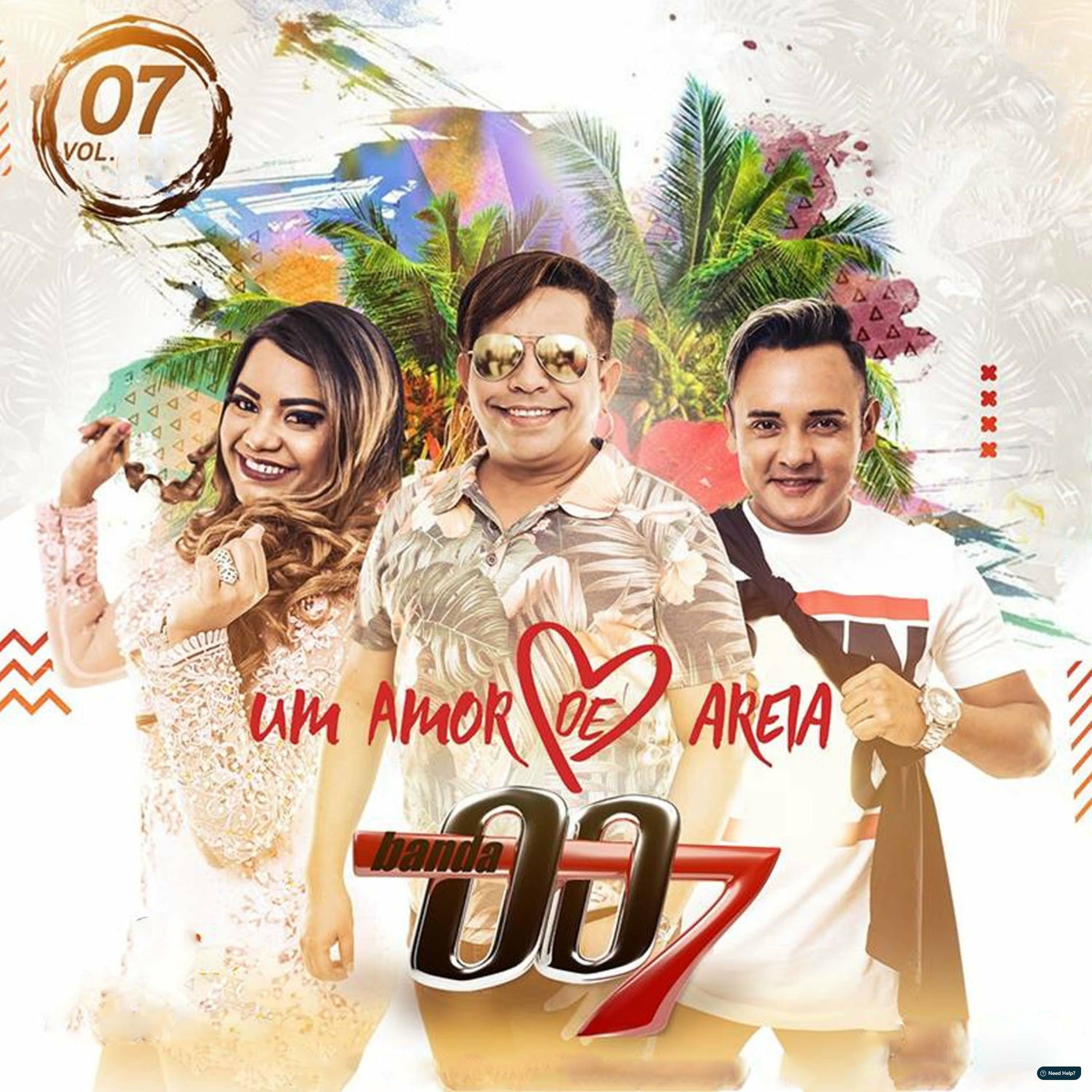Album cover of Um Amor de Areia, Vol. 7