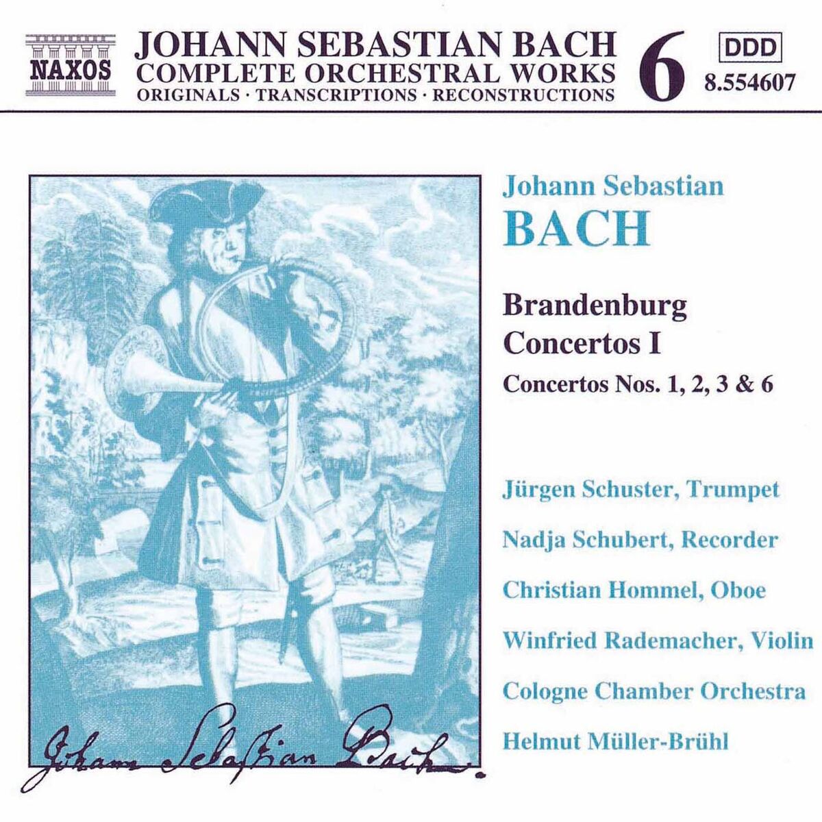 Album cover of Brandenburg Concerto No. 3 in G Major, BWV 1048: III. Allegro