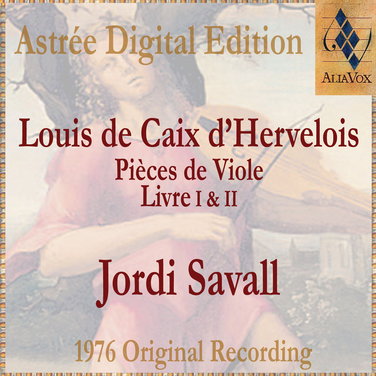 Album cover of Louis De Caix D'Hervelois: Pièces De Viole