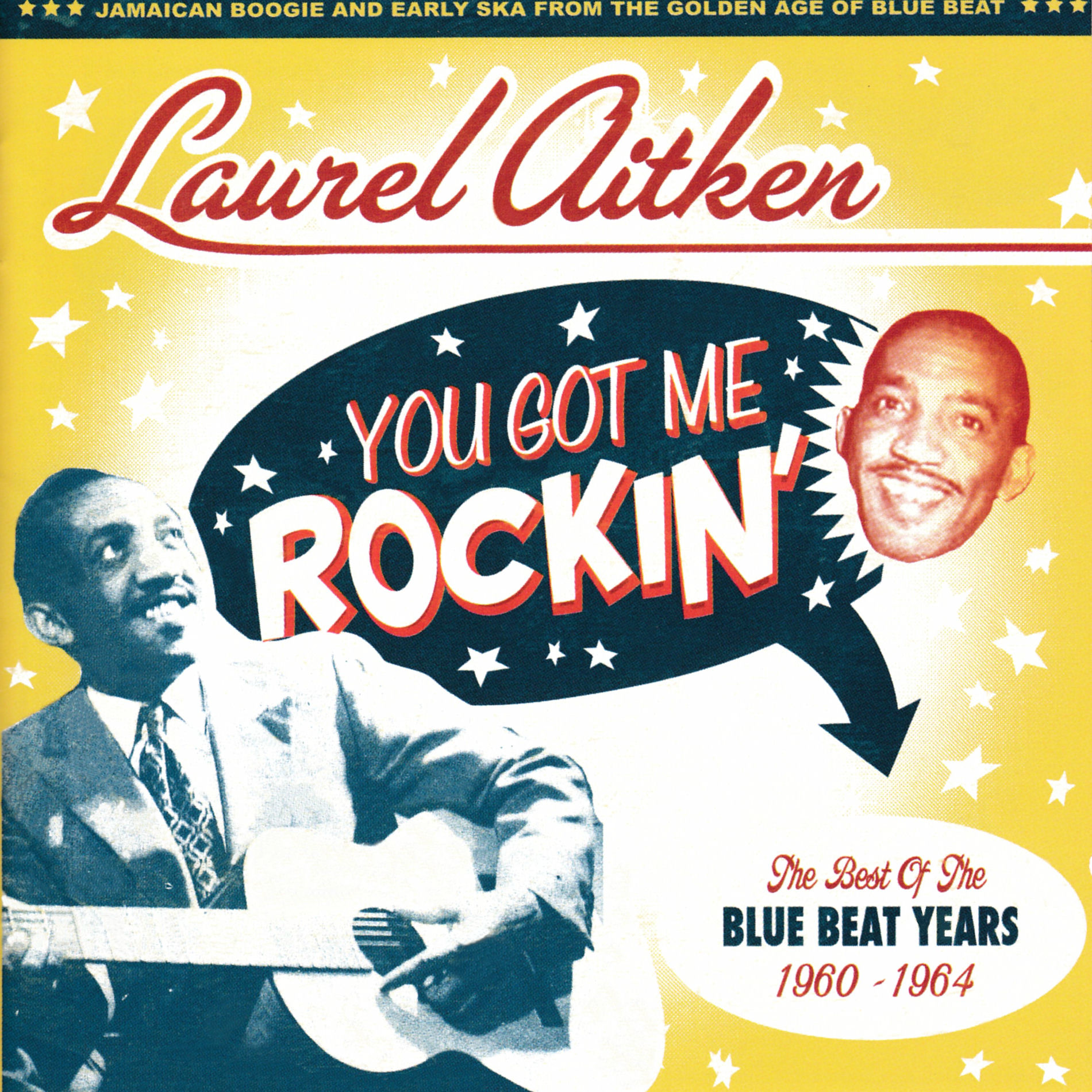 英7” Laurel Aitken With The Boogie  Boogie Rock  45/BB1 Blue Beat /00050 7