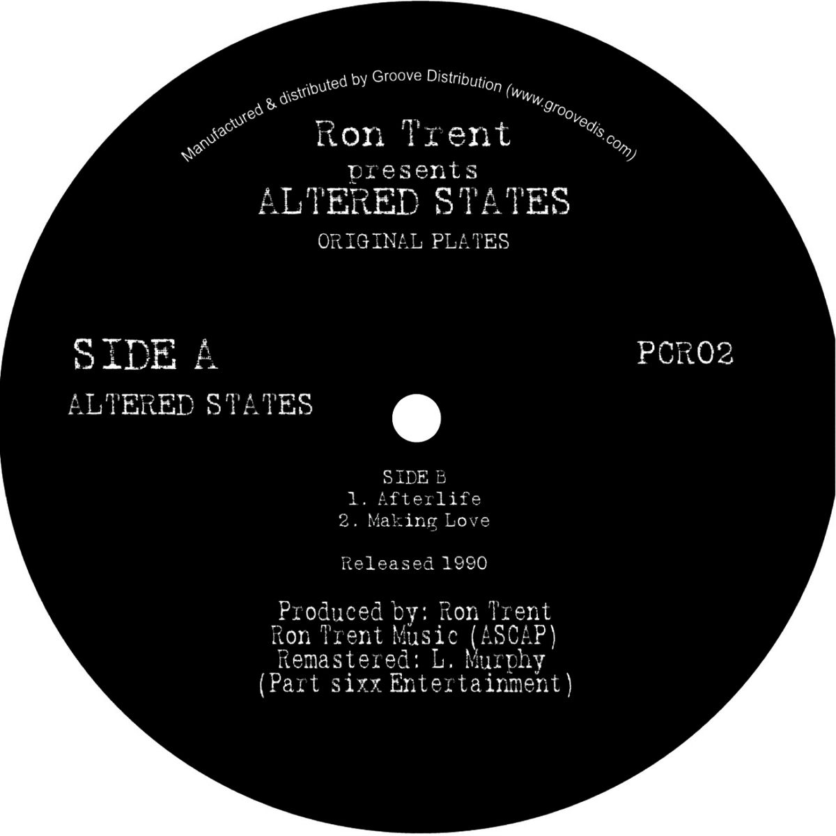 Album cover of Altered States