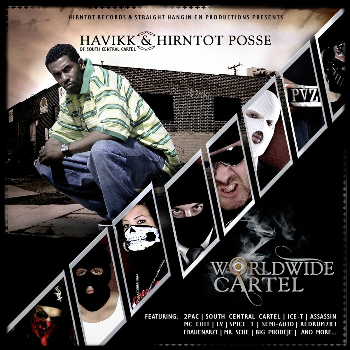 HAVIKK & HIRNTOT POSSE/WORLDWIDE〜/G-RAP Hirntot Gang (feat. Rako & Hirntot Posse) - Blokkmonsta, UZI
